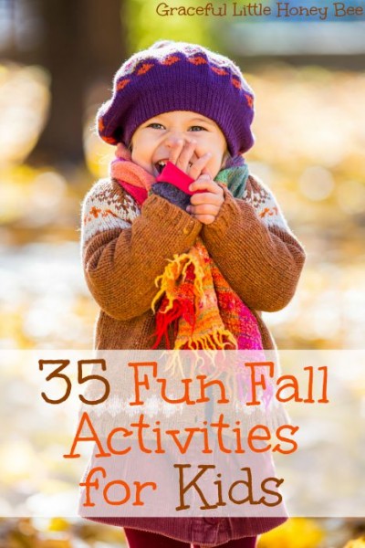 35 Fun Fall Activities for Kids + FREE PRINTABLE - Graceful Little ...